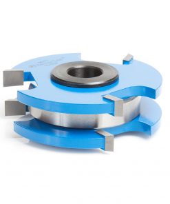 Amana SC577 Carbide Tipped 3-Wing Tongue & Groove Reversible Stile & Rail 2-13/32 x 3/4 x 1/2 & 3/4 Bore for 3/4 Inch Material