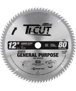 Timberline 12080 TI-CUT BLADE 12"/80T ATB 1"