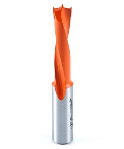 Amana 304082 8.2mm x 70mm OAL C/T LH V-Point Boring Bit 10mm Shank