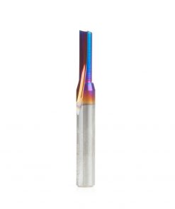 Amana 43504-K 3/16 x 5/8 1FL Solid Carbide Spektra "O" Flute Router Bit for Plastics 1/8" Shank
