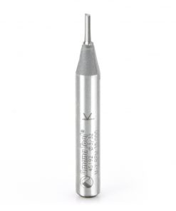 Amana 45192 3/32 x 1/4 2FL Straight Plunge Router Bit 1/4" Shank