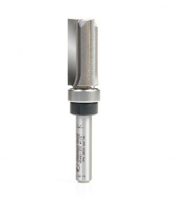 Amana 45460-3TS 1/2 x 1" 3FL Flush Trim Plunge Template Router Bit w/Upper Bearing 1/4" Shank