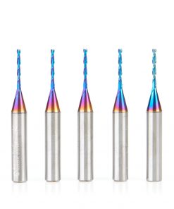 Amana 46009-K-5 5PCS 1/16 SPIRAL UPCUT SPEKTRA