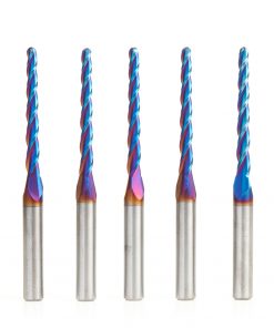 Amana 46284-K-5 5PCS 1/8 CARVING TAPERED SPKEK