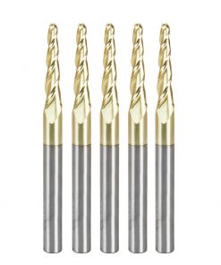 Amana 46286-5 5 PCS 1/8 CARVING 3D TAPERED