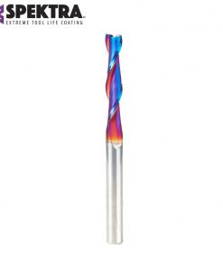 Amana 46321-K 1/4 x 1-1/4 2FL Solid Carbide Up-Cut Spiral Router Bit Spektra Coated 1/4" Shank
