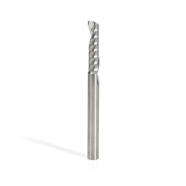 51409 Solid Carbide CNC Spiral 'O' Single Flute Plastic Cutting