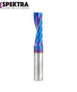 Amana 51428-K 1/2 x 1-5/8 S/C CNC Spektra Coated Spiral 'O' Flute Upcut Router Bit 1/2" Shank