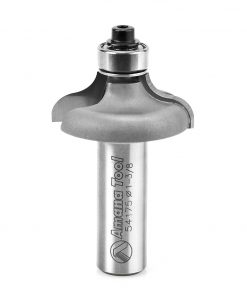 Amana 54175 Carbide Tipped Ogee 1/4 Radius x 1-3/8 Dia x 3/8 x 1/2 Inch Shank for 7/8 Material