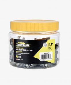 Timberline 608-567 5/16" Magnetic Nut Setter 2-9/16"OAL, 1/4" Hex Power Drive (Jar of 50 Pieces)