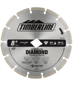 Timberline 640-345 SEGMENTED DIAMOND BLADE 8" DIA