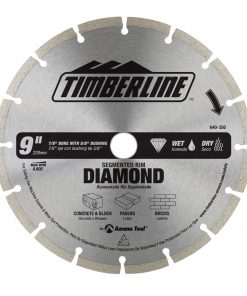 Timberline 640-350 SEGMENTED DIAMOND BLADE 9" DIA