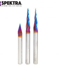 Amana AMS-107-K 3PC ULTIMATE 2D/3D CARVING 1/4