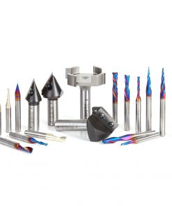 Amana AMS-222 18PC ULTIMATECNC SIGNMAKNG SET