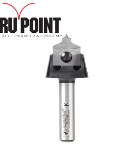 Amana RC-1056 Signmaking, Lettering and Engraving Roundover Router Bit, 1/2" Shank