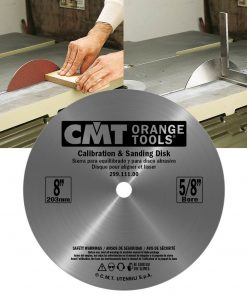 CMT 299.111.00 - SET & SAND DISK 8" 5/8" BORE