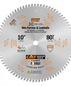 CMT 254.080.10 - ITK NON-FERROUS & MELAMINE 10"x80x5/8"