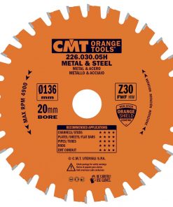 CMT 226.030.05H - DRY CUT BLADE 5-3/8"x30x20mm