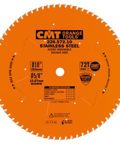 CMT 226.572.10 - STAINLESS STEEL BLADE 10"x72x5/8"