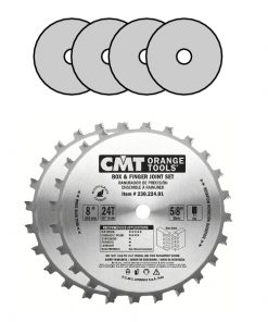 CMT 230.224.01 - BOX & FINGER JOINT REPLACEMENT BLADE ONLY 8"x24Tx5/8"