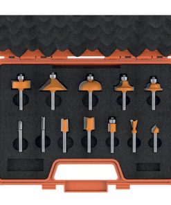 CMT 800.503.11 - 12 PIECE ROUTER BIT SET