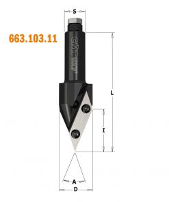 CMT 663.103.11 - V-GROOVE & FOLDING CNC BIT