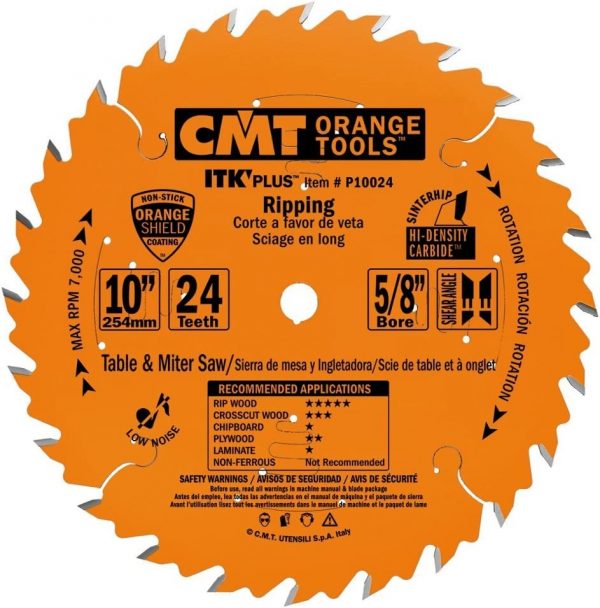 CMT P10024 - ITK-PLUS RIPPING 10"x24x5/8"