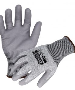 Azusa N10590 Seamless Cut Resistant Glove with Polyurethane Palm Coating