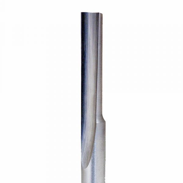 Onsrud 10-78 HSS router 1FL 1/4 x 1-1/4 x 2-5/8 OAL For Soft Plastic, Natural Wood, 1/4 Shank