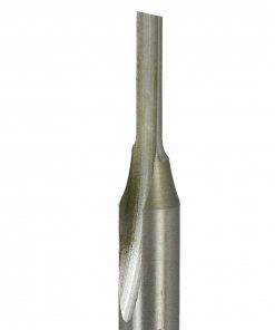 Onsrud 11-01 HSS router 1FL 1/8 x 1/2 x 2 OAL For Soft Plastic, Hard Plastic, 1/4 Shank
