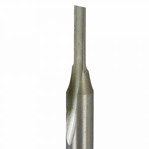 Onsrud 11-01 HSS router 1FL 1/8 x 1/2 x 2 OAL For Soft Plastic, Hard Plastic, 1/4 Shank