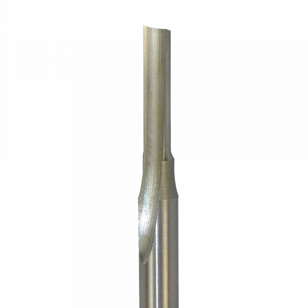 Onsrud 11-77 HSS router 1FL 3/16 x 3/4 x 3-1/4 OAL For Soft Plastic, Hard Plastic, 1/4 Shank