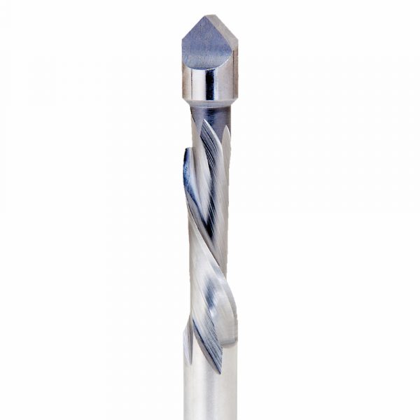 Onsrud 20-03 HSS router 1FL 1/2 x 1-63/250 x 4 OAL For Wood Panels, Vinyl Coated Panels, Wall Board, Aluminum Layered Materials, 1/2 Shank