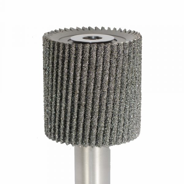 Onsrud 29-084 Diamond Grit Hogger 1-371/500 x 5 OAL For Abrasive Honeycomb, 3/4 Shank, DIA Grit Coated