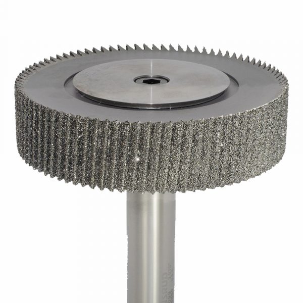 Onsrud 29-099 Diamond Grit Hogger 3-97/100 x 4 OAL For Abrasive Honeycomb, 3/4 Shank, DIA Grit Coated