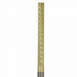 Onsrud 29-130 Solid Carbide Hogger 8FL 1/2 x 4-1/2 x 6-1/2 OAL For Honeycomb, 1/2 Shank, ZrN Coated