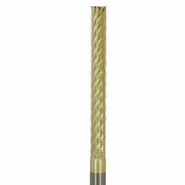 Onsrud 29-130 Solid Carbide Hogger 8FL 1/2 x 4-1/2 x 6-1/2 OAL For Honeycomb, 1/2 Shank, ZrN Coated