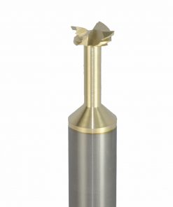 Onsrud 34-106 Soild Carbide 4FL 11.51 mm x 3.30 mm x 76.00 mm OAL For Honeycomb Panel, 12.00 mm Shank, ZrN Coated