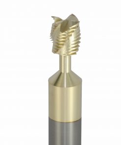 Onsrud 34-113 Soild Carbide 4FL 453/1000 x 1/2 x 3 OAL For Honeycomb Panel, 1/2 Shank, ZrN Coated