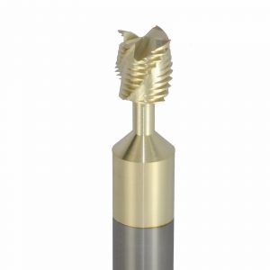 Onsrud 34-113 Soild Carbide 4FL 453/1000 x 1/2 x 3 OAL For Honeycomb Panel, 1/2 Shank, ZrN Coated