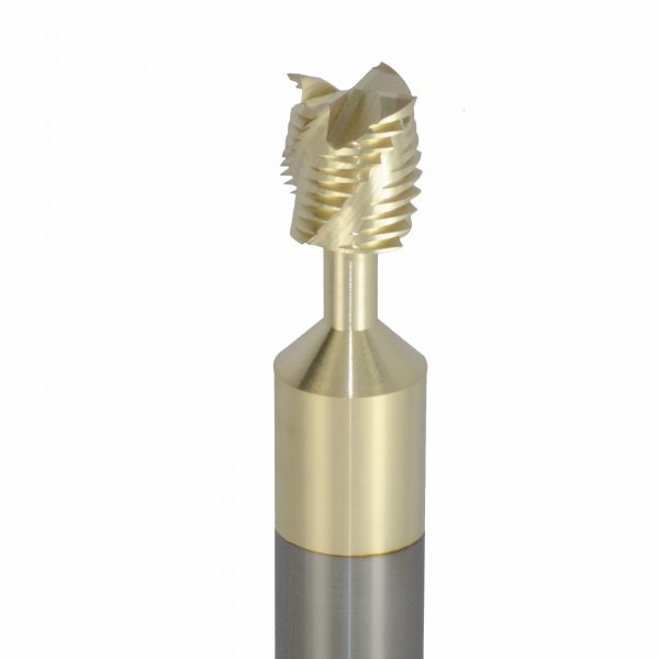 Onsrud 34-113 Soild Carbide 4FL 453/1000 x 1/2 x 3 OAL For Honeycomb Panel, 1/2 Shank, ZrN Coated