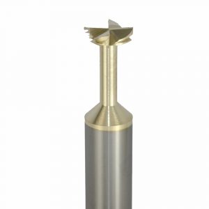 Onsrud 34-115 Soild Carbide 4FL 1/2 x 13/100 x 3 OAL For Honeycomb Panel, 1/2 Shank, ZrN Coated