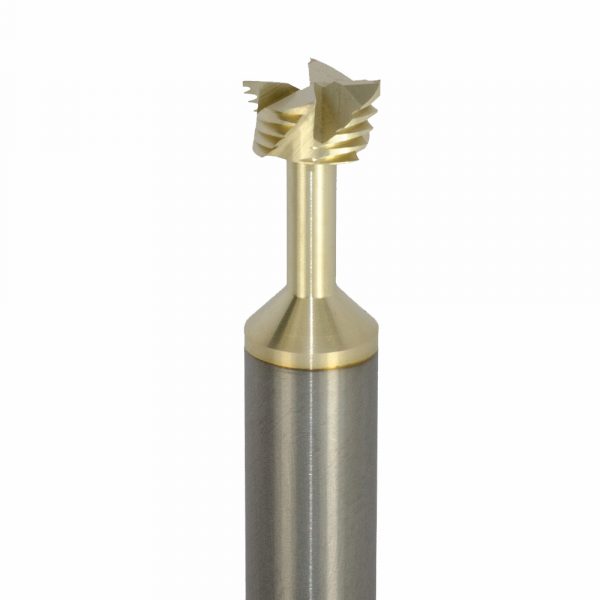 Onsrud 34-117 Soild Carbide 4FL 1/2 x 1/4 x 3 OAL For Honeycomb Panel, 1/2 Shank, ZrN Coated