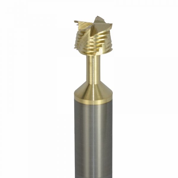 Onsrud 34-119 Soild Carbide 4FL 1/2 x 19/50 x 3 OAL For Honeycomb Panel, 1/2 Shank, ZrN Coated
