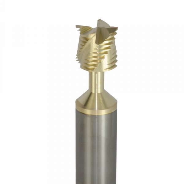 Onsrud 34-121 Soild Carbide 4FL 1/2 x 1/2 x 3 OAL For Honeycomb Panel, 1/2 Shank, ZrN Coated