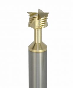 Onsrud 34-127 Soild Carbide 4FL 563/1000 x 19/50 x 3 OAL For Honeycomb Panel, 1/2 Shank, ZrN Coated