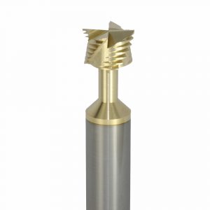 Onsrud 34-127 Soild Carbide 4FL 563/1000 x 19/50 x 3 OAL For Honeycomb Panel, 1/2 Shank, ZrN Coated