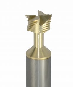 Onsrud 34-135 Soild Carbide 4FL 63/100 x 19/50 x 3 OAL For Honeycomb Panel, 5/8 Shank, ZrN Coated