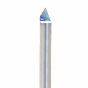 Onsrud 37-15 Solid Carbide router 1FL 1/2 x 2 OAL For Wood, Plastic, Aluminum, Solid Surface, 1/4 Shank