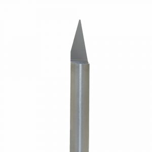 Onsrud 37-27M Solid Carbide router 1FL 12.70 mm x 50.00 mm OAL For Wood, Plastic, Aluminum, Solid Surface, 6.00 mm Shank
